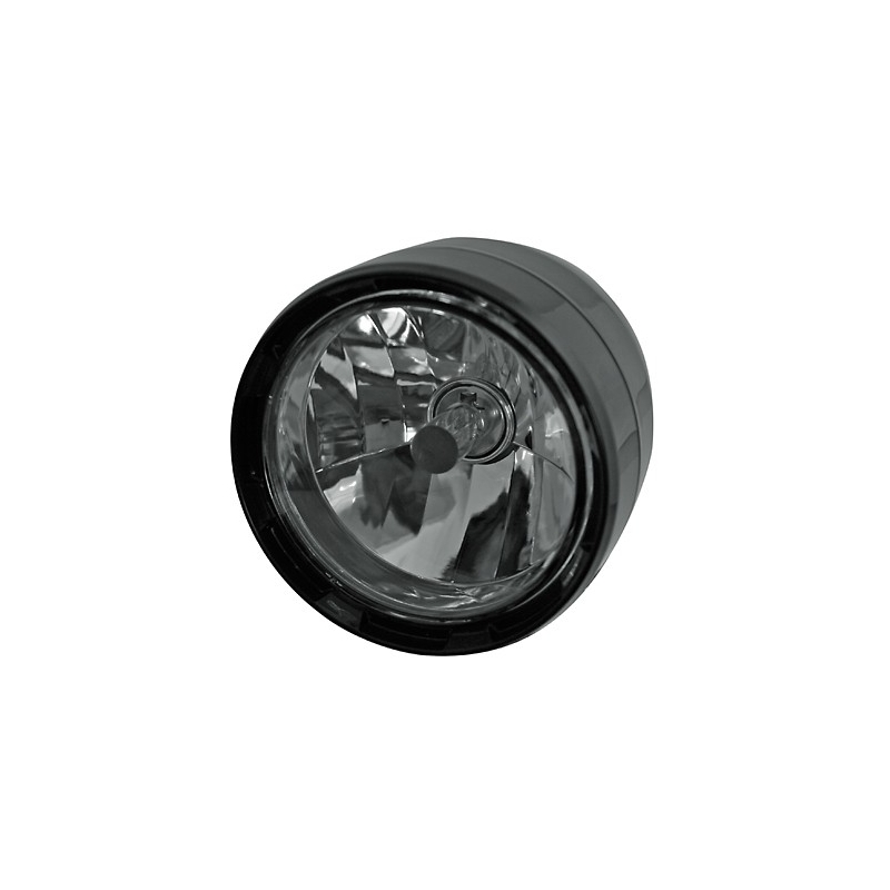 Faro delantero universal con luz de estacionamiento Shin-Yo negro liquidación