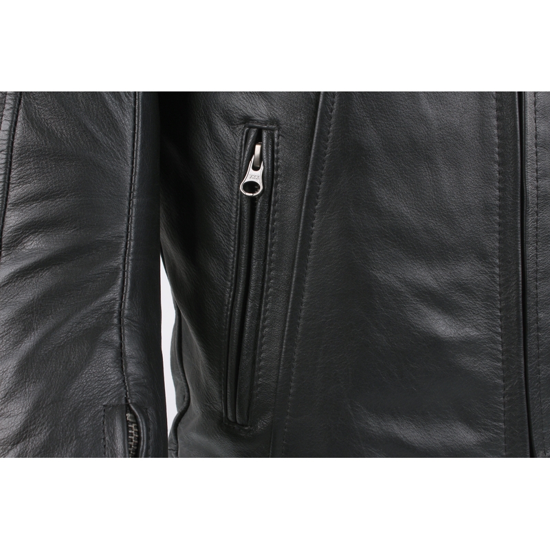 Chaqueta de moto RSA Stage para mujer Negro