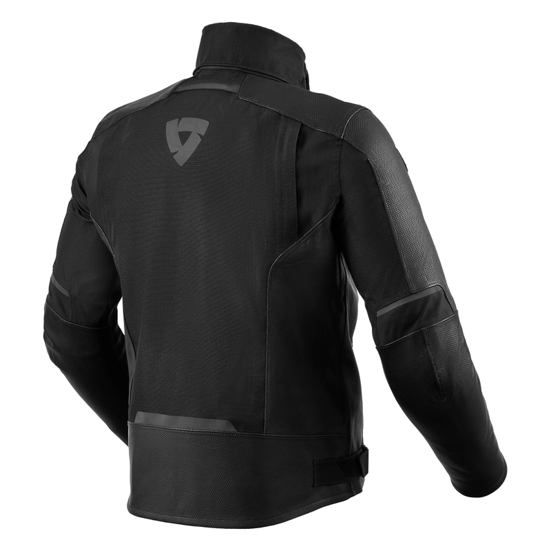 Chaqueta de moto Revit Valve H2O negra