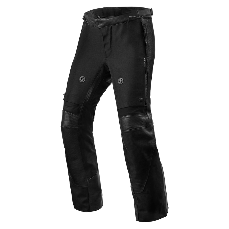 Pantalón de moto Revit Valve H2O Cropped Negro