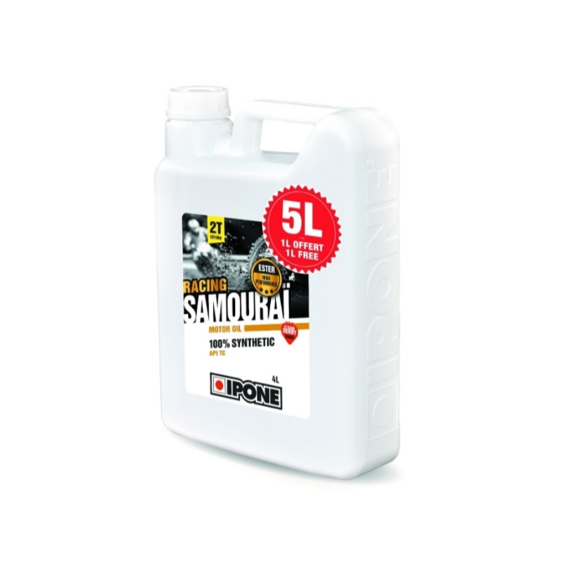 Aceite de motor Ipone Samourai Racing 2T 5 l fresa