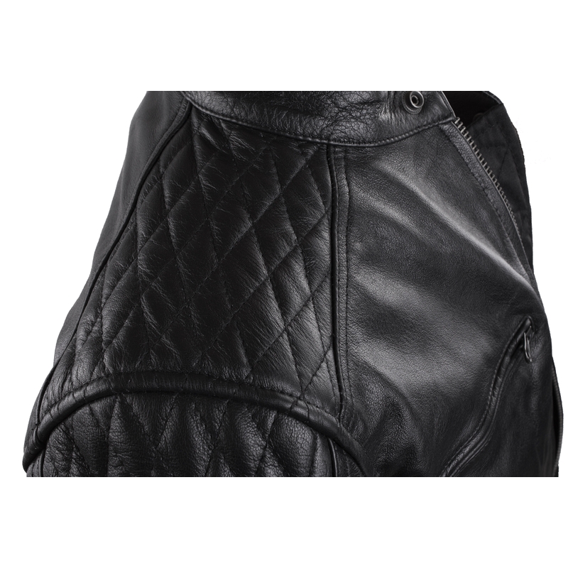 Street Racer Tribe Chaqueta de moto negra