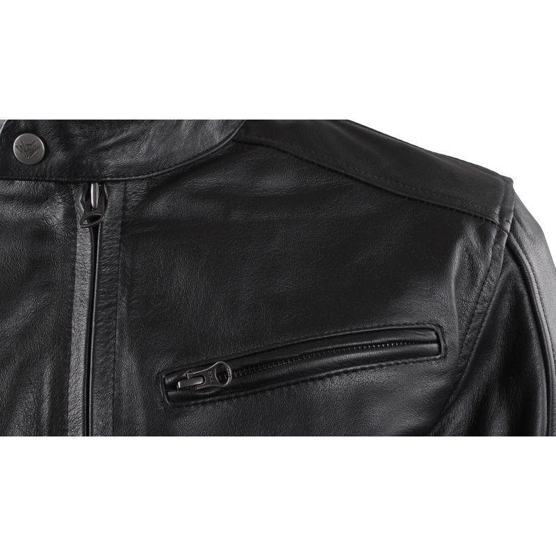 Chaqueta de moto RSA Daytona negra