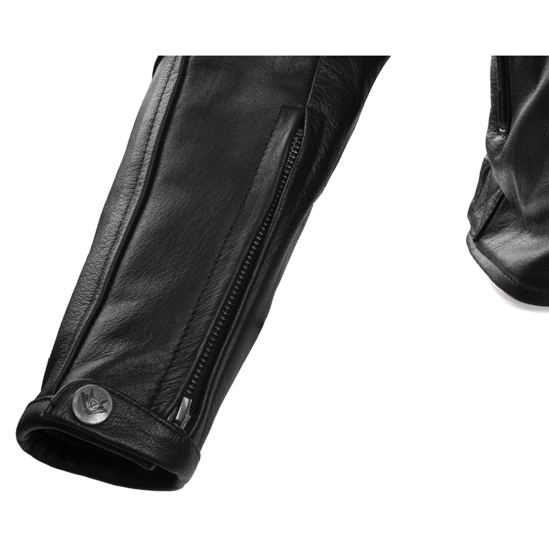 Chaqueta de moto RSA Daytona negra