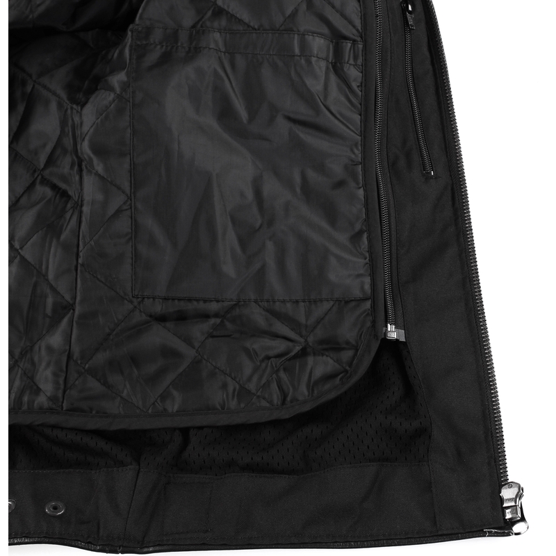 Chaqueta de moto RSA Daytona negra