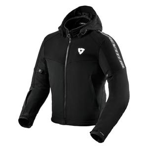 Chaqueta de moto Revit Proxy H2O en blanco y negro