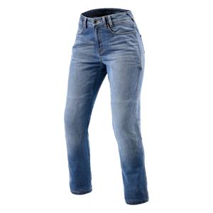 Vaqueros de moto Revit Victoria 2 SF azul claro para mujer