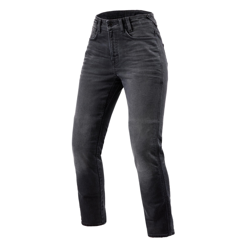 Vaqueros de moto Revit Victoria 2 SF gris para mujer