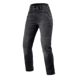 Vaqueros cortos de moto Revit Victoria 2 SF gris para mujer