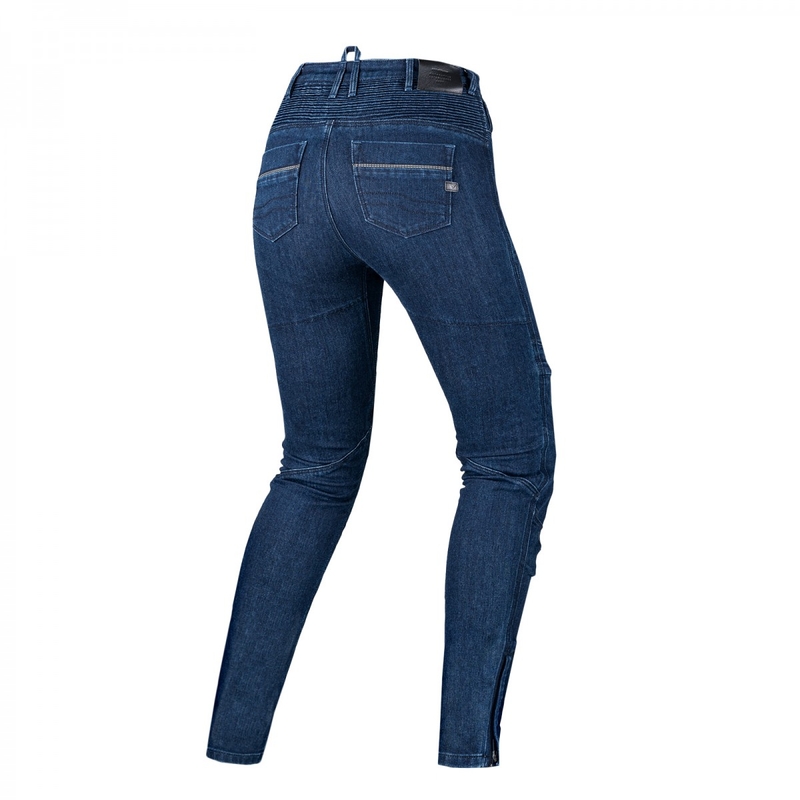Vaqueros de moto para mujer Shima Metro azul oscuro