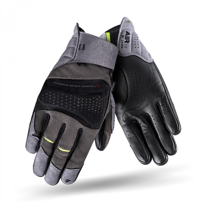 Guantes Shima Air 2.0 gris para hombre