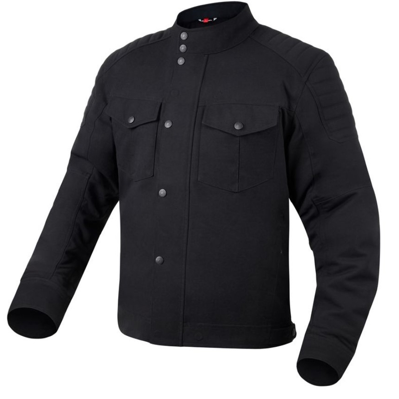 Chaqueta de moto Rebelhorn Hunter Negra liquidación