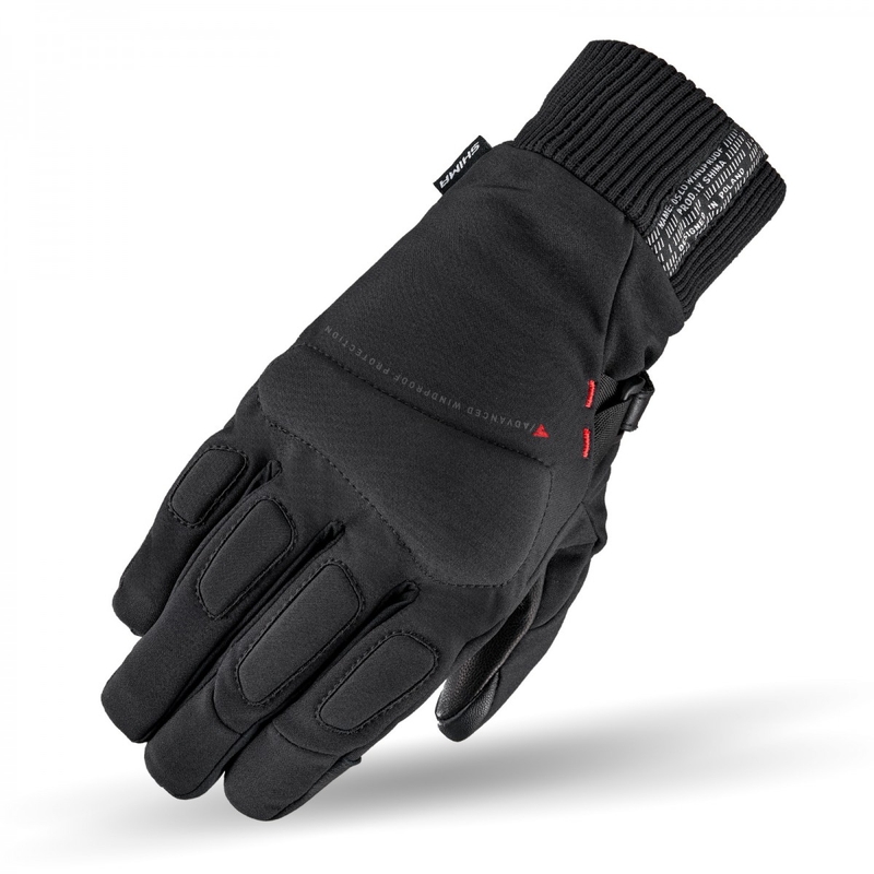 Guantes de hombre Shima Oslo Wind negros