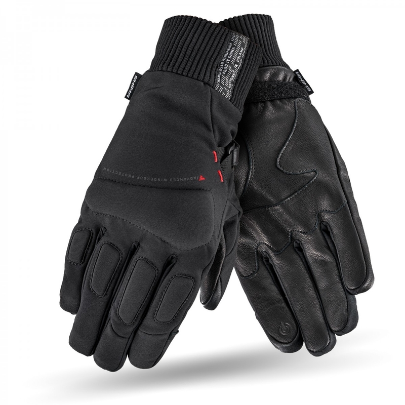 Guantes de hombre Shima Oslo Wind negros