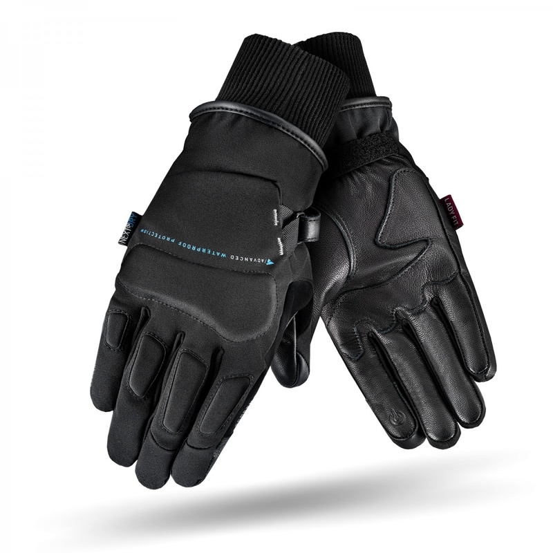 Guantes de mujer Shima Oslo WP negro liquidación
