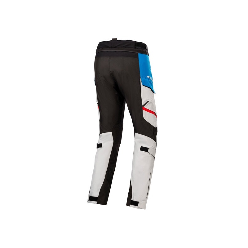 Pantalones de moto Alpinestars Andes Drystar Honda Gris claro-Negro-Azul-Rojo
