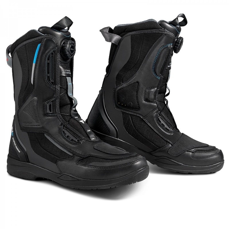 Botas de moto para mujer Shima Strato WP Negras