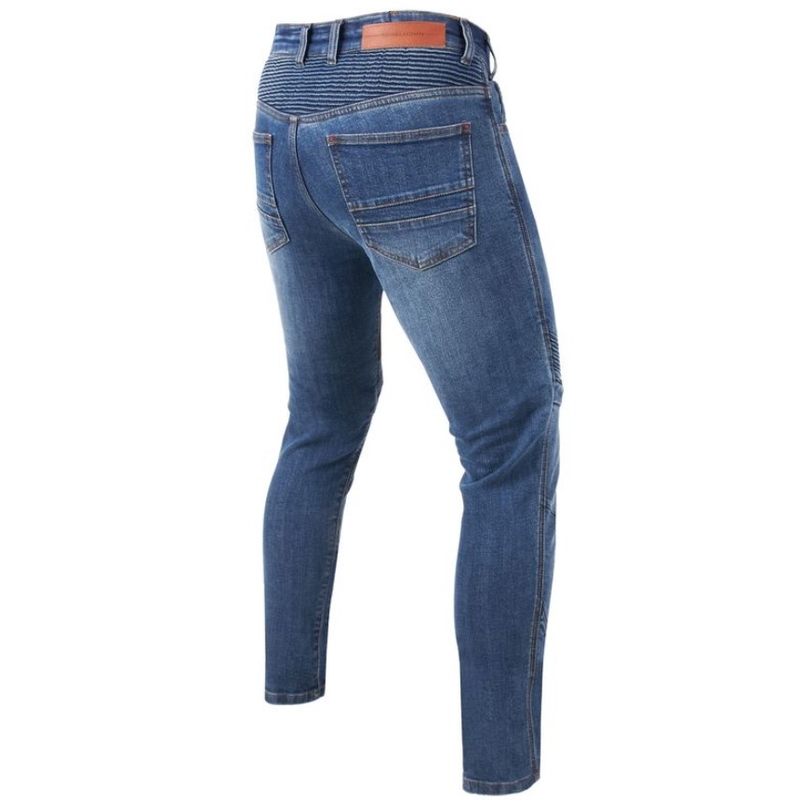 Vaqueros para moto Rebelhorn Eagle III, azul lavado