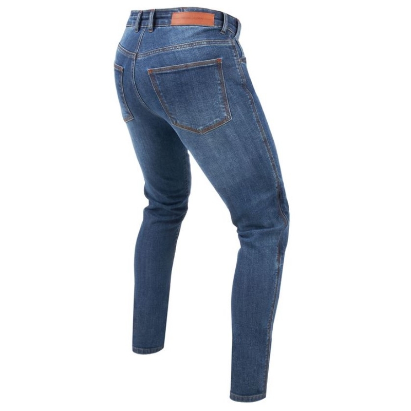 Vaqueros de moto Rebelhorn Classic III SF azul lavado liquidación