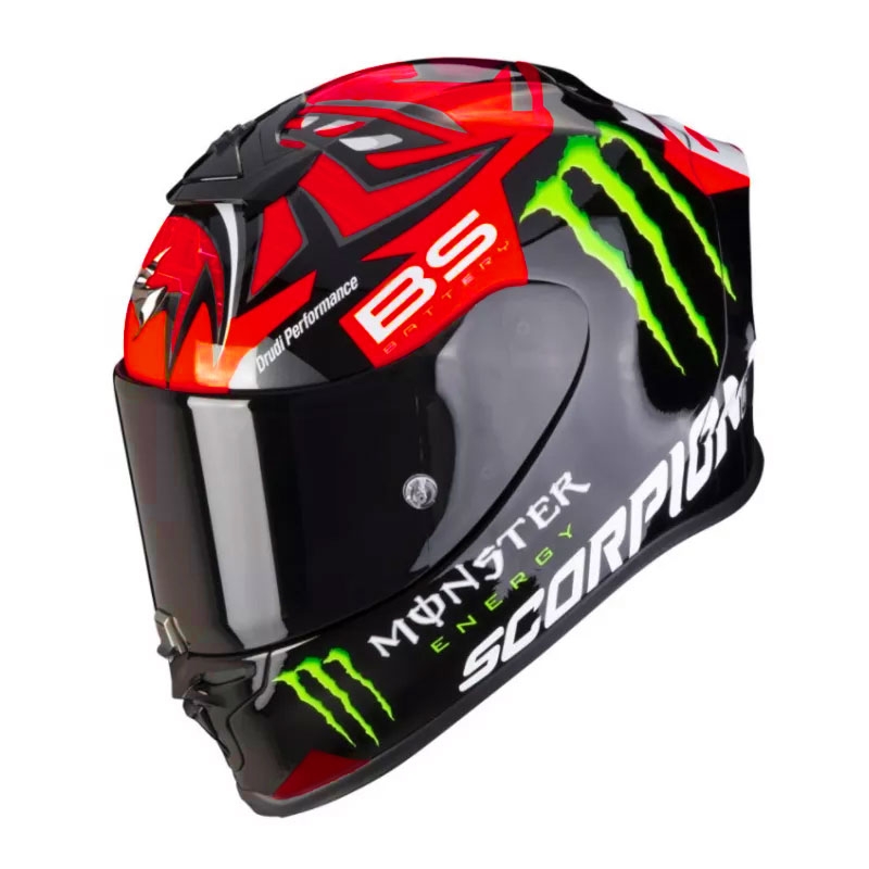 Integrální přilba na motorku Scorpion EXO-R1 Air Fabio Quartararo Monster Replica