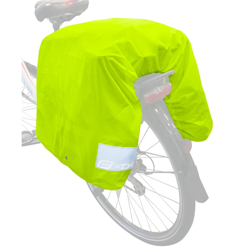 Pláštěnka na zadní brašnu FORCE Wrap fluo žlutá výprodej