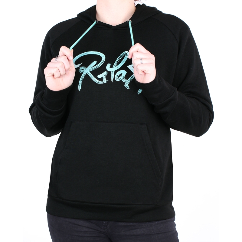 Sudadera Rilax Bereba de mujer negro liquidación