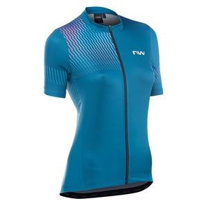 Maillot mujer Northwave Origin azul liquidación