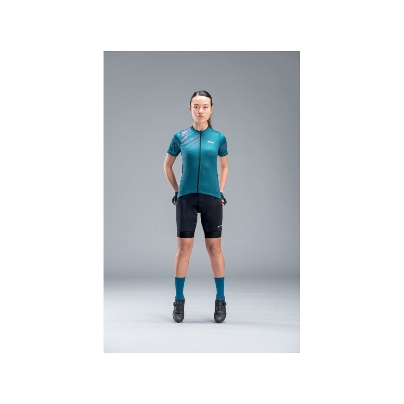 Maillot mujer Northwave Origin azul liquidación
