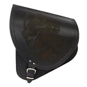 Bolsa de cuero para moto HD Softail RSA-54 Grim Reaper