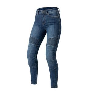 Vaqueros de moto Ozone Agness II de mujer en azul lavado liquidación