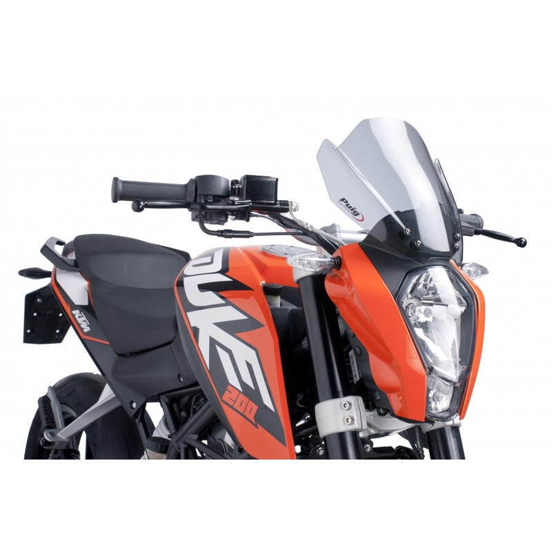 Plexi na moto Puig-KTM 390 Duke (13-15) RACING