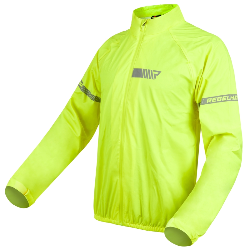 Chaqueta impermeable amarilla fluorescente Rebelhorn Ocean
