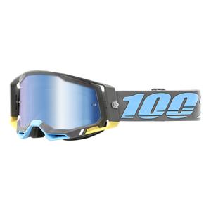 Gafas de motocross 100% RACECRAFT 2 Trinidad azul-gris (plexi azul)