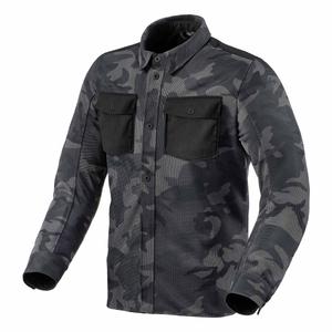 Camiseta moto Revit Tracer Air 2 Camo Gris liquidación