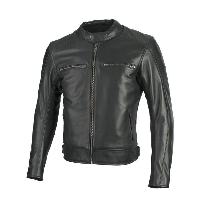 Chaqueta de moto SECA Bonneville negra liquidación