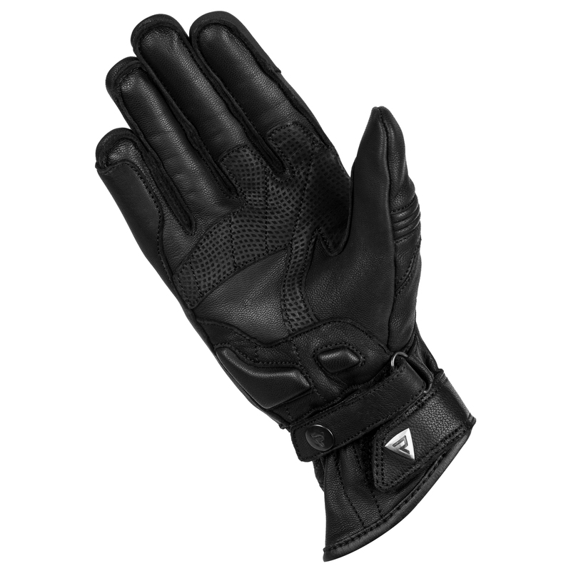 Guantes de moto para mujer Rebelhorn Runner Negro liquidación