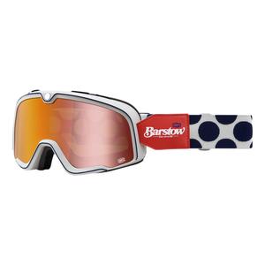 Gafas 100% BARSTOW Hayworth rojo-azul-blanco (plexi rojo)
