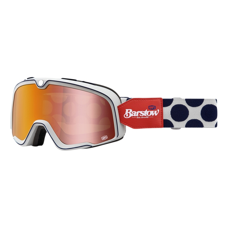 Gafas 100% BARSTOW Hayworth rojo-azul-blanco (plexi rojo)