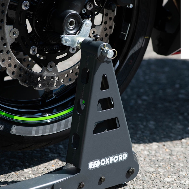 Caballete delantero para moto Oxford ZERO-G LITE aluminio