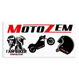 Juego de pegatinas MotoZem Chopper