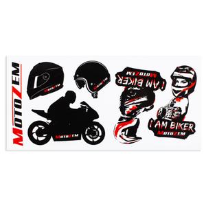 Juego de pegatinas MotoZem Mix