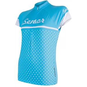 Maillot mujer Sensor Dots azul - manga corta liquidación