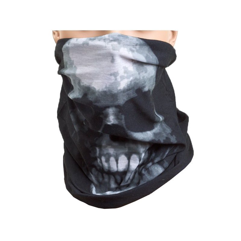 Calentador de cuello Roleff Big Skull negro