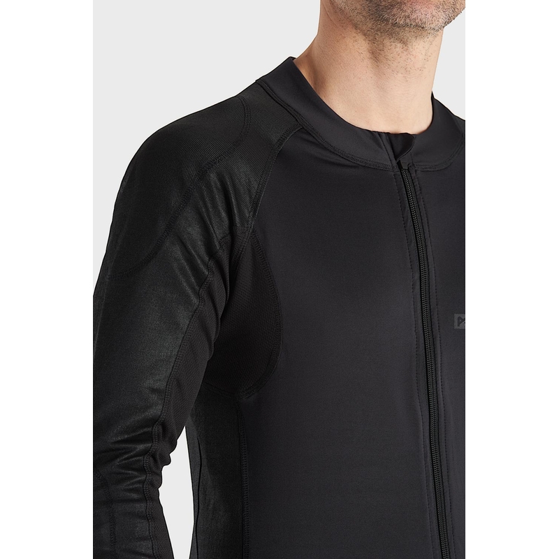 Camiseta moto PANDO MOTO Shell UH negro liquidación