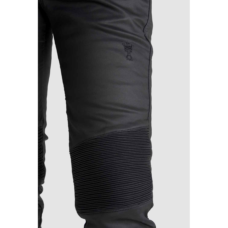 Vaqueros moto mujer PANDO MOTO Kusari Kev negro liquidación