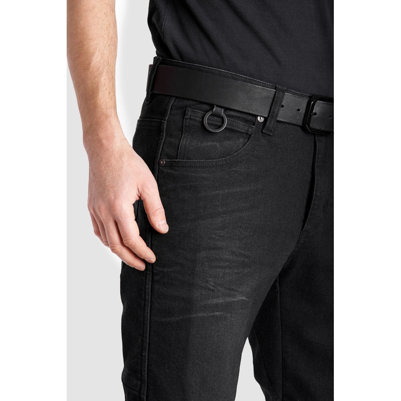Pantalón vaquero PANDO MOTO Boss Dyn negro liquidación