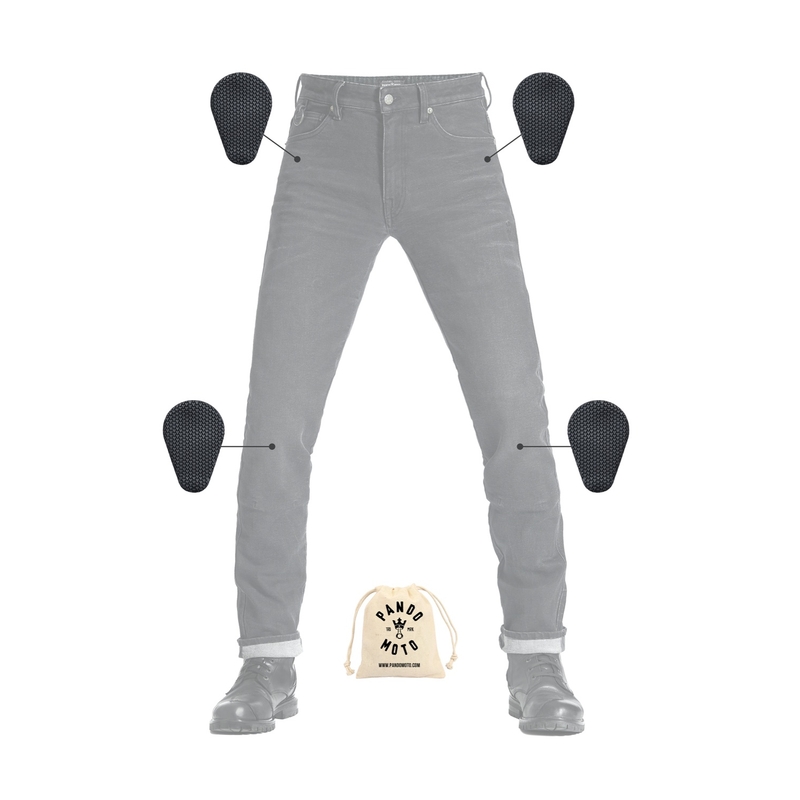 Pantalón vaquero PANDO MOTO Boss Dyn negro liquidación