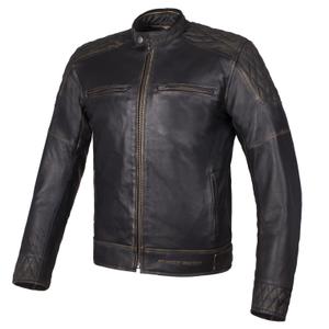 Chaqueta de moto Street Racer Tribe Retro Marrón