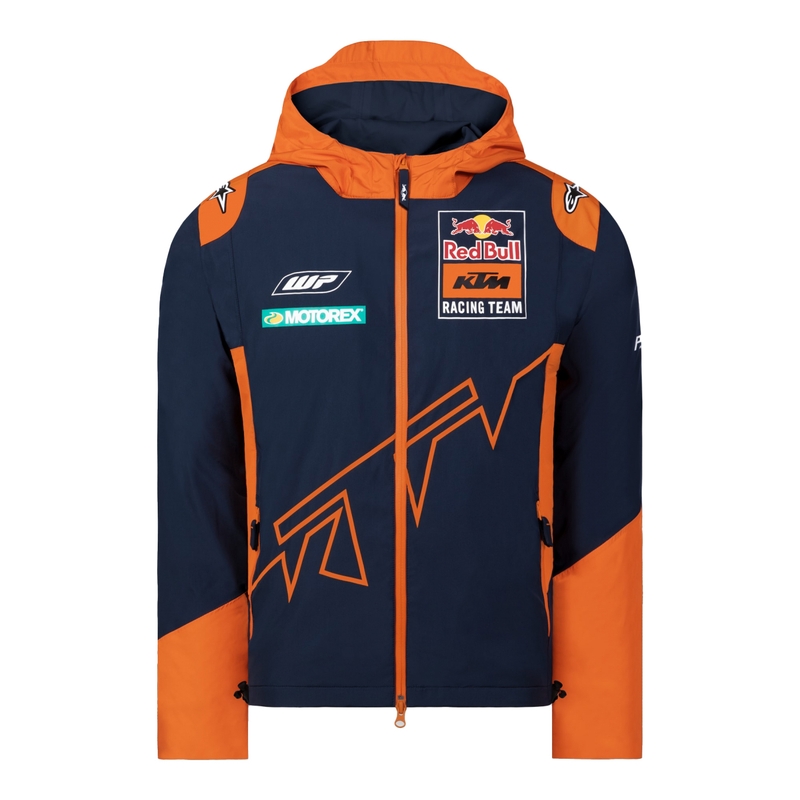 Chaqueta cortaviento KTM Red Bull Racing azul-naranja liquidación