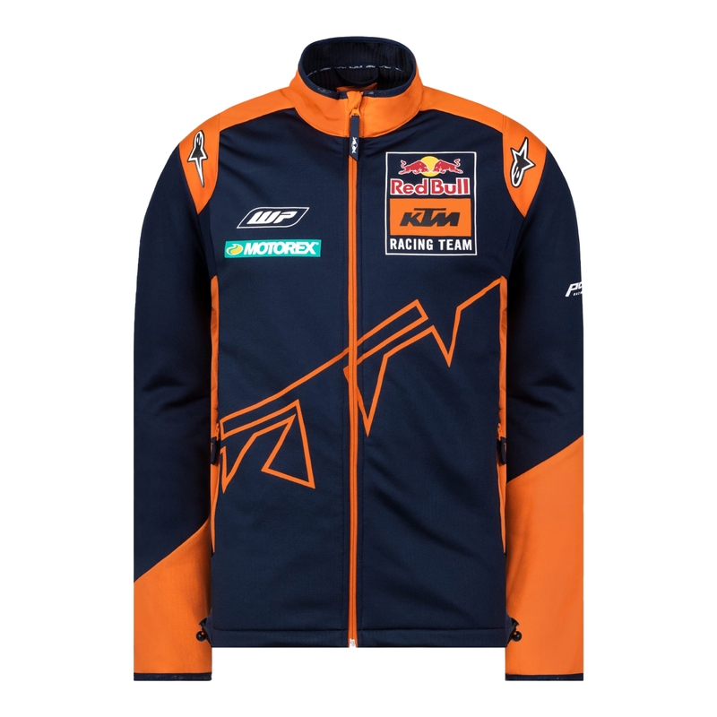 Chaqueta Softshell KTM Red Bull Racing 22 azul-naranja liquidación